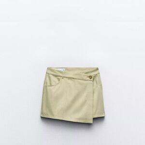 Zara Beige Mini Skirt
